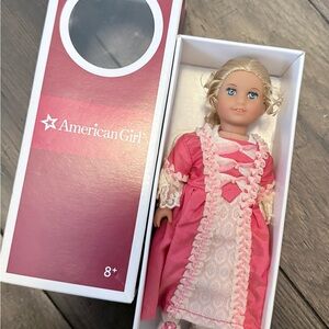 American Girl Doll in Elegant Pink Dress